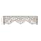 White Wood Farmhouse Wall Shelf, 10" x 48" x 8"